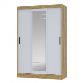 Шкаф-купе Тео ШКК-02 (крафт/белый) в Асбесте - asbest.mebel24.online | фото 2