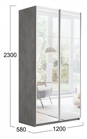 Шкаф-купе Траст СШК 2.120.60-13.13 в Асбесте - asbest.mebel24.online | фото 3