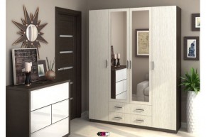 Шкаф Квадро венге/дуб белфорд в Асбесте - asbest.mebel24.online | фото 2