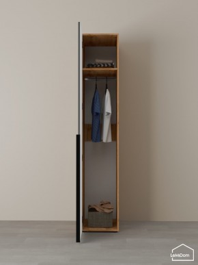 Шкаф Linnea MHR-1 2050х400х510 (ДВ-М 11.1.25) в Асбесте - asbest.mebel24.online | фото 4