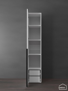 Шкаф Linnea MHR-1-3 2050х400х510 (Белый-М 11.1.2) в Асбесте - asbest.mebel24.online | фото 7