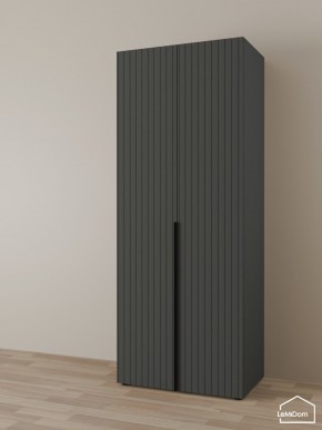 Шкаф Linnea MHR-2-2 2050х800х510 (Графит-М 11.1.25) в Асбесте - asbest.mebel24.online | фото 1