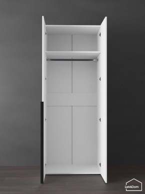 Шкаф Linnea MHR-2 2050х800х510 (Белый-М 11.1.2) в Асбесте - asbest.mebel24.online | фото 4