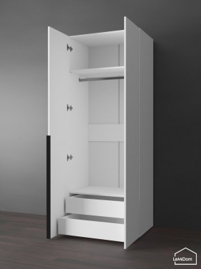 Шкаф Linnea MHR-2-3 2050х800х510 (Белый-М 11.1.1) в Асбесте - asbest.mebel24.online | фото 5