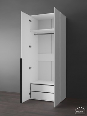 Шкаф Linnea MHR-2-3 2050х800х510 (Белый-М 11.1.2) в Асбесте - asbest.mebel24.online | фото 6