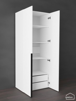 Шкаф Linnea MHR-2-4 2050х800х510 (Белый-М 11.1.2) в Асбесте - asbest.mebel24.online | фото 6