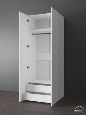 Шкаф Linnea MHR-2PO-3 2050х800х510 (Белый-М 11.1.2) в Асбесте - asbest.mebel24.online | фото 5