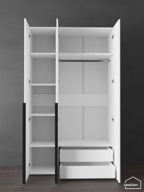 Шкаф Linnea MHR-3-2 2050х1200х510 (Белый-М 11.1.1) в Асбесте - asbest.mebel24.online | фото 6