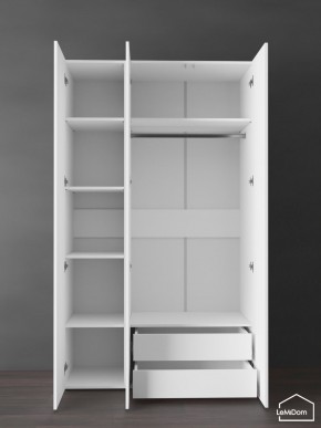 Шкаф Linnea MHR-3PO-2 2050х1200х510 (Белый-М 11.1.2) в Асбесте - asbest.mebel24.online | фото 5