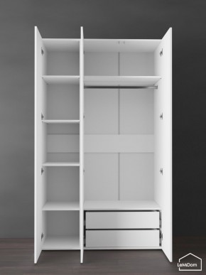 Шкаф Linnea MHR-3PO-2 2050х1200х510 (Белый-М 11.1.2) в Асбесте - asbest.mebel24.online | фото 6