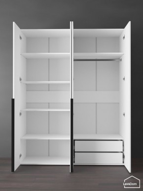 Шкаф Linnea MHR-4-2 2050х1600х510 (Белый-М 11.1.1) в Асбесте - asbest.mebel24.online | фото 6