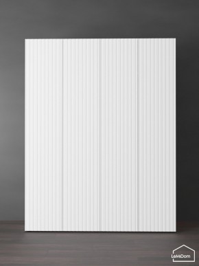 Шкаф Linnea MHR-4PO-1 2050х1600х510 (Белый-М 11.1.2) в Асбесте - asbest.mebel24.online | фото 5