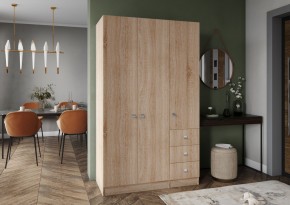 Шкаф Лофт 3-х створчатый в Асбесте - asbest.mebel24.online | фото 3