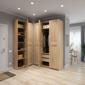 Шкаф МАКС двухдстворчатый, цвет Дуб Сонома в Асбесте - asbest.mebel24.online | фото 4