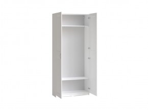 Шкаф МАКС двухстворчатый, цвет белый в Асбесте - asbest.mebel24.online | фото 2