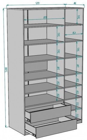 Шкаф Мальта H219 в Асбесте - asbest.mebel24.online | фото 2