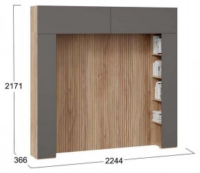 Шкаф навесной Порто СМ-393.21.022-23 в Асбесте - asbest.mebel24.online | фото 5