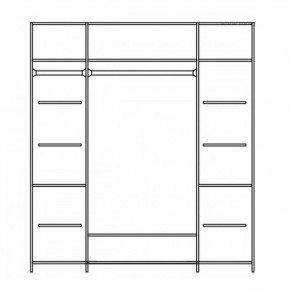 Шкаф Нинель ММ-167-01/04 в Асбесте - asbest.mebel24.online | фото 3