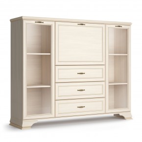 Шкаф низкий (2 стеклодвери) Сиена в Асбесте - asbest.mebel24.online | фото 1