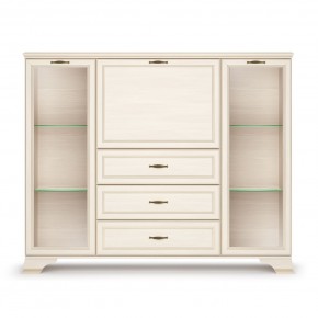 Шкаф низкий (2 стеклодвери) Сиена в Асбесте - asbest.mebel24.online | фото 2