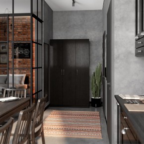 Шкаф ОРИОН трехдверный, цвет Дуб Венге в Асбесте - asbest.mebel24.online | фото 4