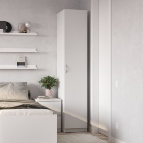 Шкаф ПЕГАС однодверный, цвет белый в Асбесте - asbest.mebel24.online | фото 4