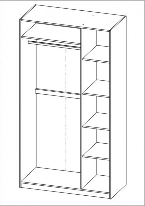 Шкаф ПЕГАС трехдверный, цвет Дуб Венге в Асбесте - asbest.mebel24.online | фото