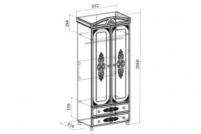 Шкаф платяной Ассоль АС-02 в Асбесте - asbest.mebel24.online | фото 5