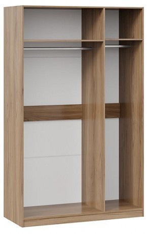 Шкаф платяной Глосс СМ-319.07.432 в Асбесте - asbest.mebel24.online | фото 2