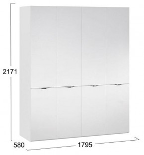 Шкаф платяной Глосс СМ-319.07.443 в Асбесте - asbest.mebel24.online | фото 4