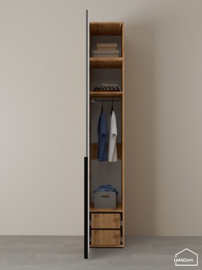 Шкаф с антресолью Linnea MHR-1A-3 2450х400х510 (ДВ-М 11.1.25) в Асбесте - asbest.mebel24.online | фото 6