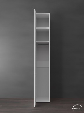 Шкаф с антресолью Linnea MHR-1POA-1 2450х400х510 (Белый-М 11.1.2) в Асбесте - asbest.mebel24.online | фото 4