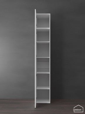 Шкаф с антресолью Linnea MHR-1POA-2 2450х400х510 (Белый-М 11.1.1) в Асбесте - asbest.mebel24.online | фото 4