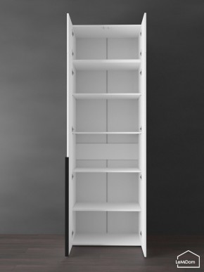 Шкаф с антресолью Linnea MHR-2A-2 2450х800х510 (Белый-М 11.1.1) в Асбесте - asbest.mebel24.online | фото 4