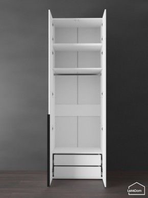Шкаф с антресолью Linnea MHR-2A-3 2450х800х510 (Белый-М 11.1.1) в Асбесте - asbest.mebel24.online | фото 6