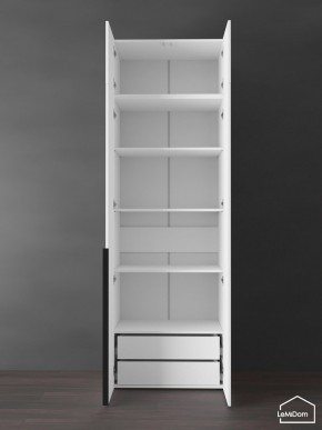 Шкаф с антресолью Linnea MHR-2A-4 2450х800х510 (Белый-М 11.1.2) в Асбесте - asbest.mebel24.online | фото 6