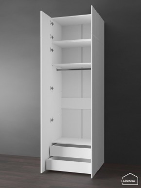 Шкаф с антресолью Linnea MHR-2POA-3 2450х800х510 (Белый-М 11.1.1) в Асбесте - asbest.mebel24.online | фото 6