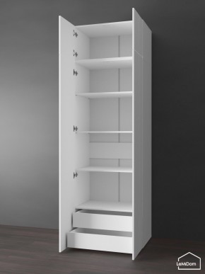 Шкаф с антресолью Linnea MHR-2POA-4 2450х800х510 (Белый-М 11.1.2) в Асбесте - asbest.mebel24.online | фото 5