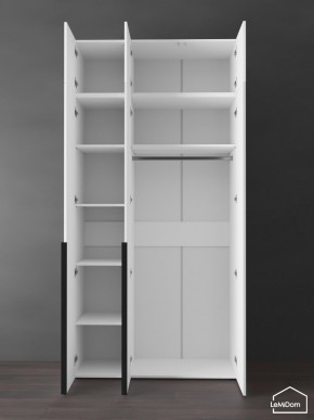 Шкаф с антресолью Linnea MHR-3A-1 2450х1200х510 (Белый-М 11.1.2) в Асбесте - asbest.mebel24.online | фото 5
