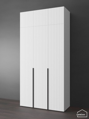 Шкаф с антресолью Linnea MHR-3A-2 2450х1200х510 (Белый-М 11.1.2) в Асбесте - asbest.mebel24.online | фото 1