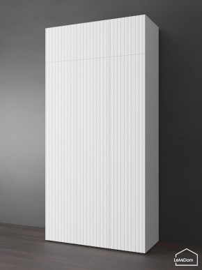 Шкаф с антресолью Linnea MHR-3POA-2 2450х1200х510 (Белый-М 11.1.2) в Асбесте - asbest.mebel24.online | фото 1