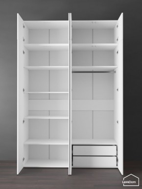 Шкаф с антресолью Linnea MHR-4POA-2 2450х1600х510 (Белый-М 11.1.1) в Асбесте - asbest.mebel24.online | фото 5