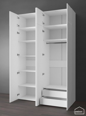 Шкаф с антресолью Linnea MHR-4POA-2 2450х1600х510 (Белый-М 11.1.1) в Асбесте - asbest.mebel24.online | фото 6