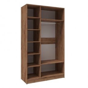 Шкаф Вегас 1200 Дуб крафт табачный/Дуб крафт белый в Асбесте - asbest.mebel24.online | фото 2