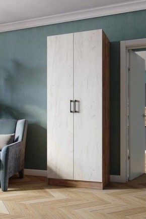Шкаф Вегас 800 Дуб крафт табачный/Дуб крафт белый в Асбесте - asbest.mebel24.online | фото 1
