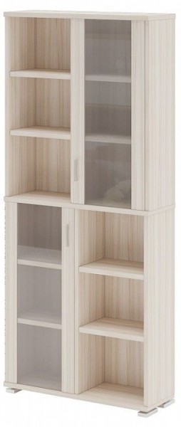 Шкаф-витрина Домино ПУ-30-2-ФС в Асбесте - asbest.mebel24.online | фото 2