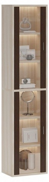 Шкаф-витрина Домино СУ(ш1в2)+2ФС в Асбесте - asbest.mebel24.online | фото 2