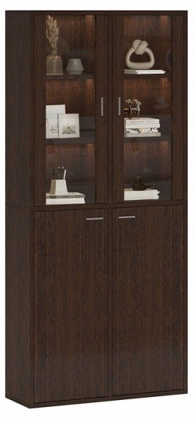 Шкаф-витрина Домино СУ(ш2в2)+2ФС+2ФГ в Асбесте - asbest.mebel24.online | фото 3