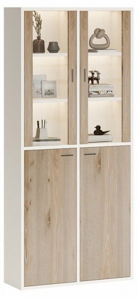 Шкаф-витрина Домино СУ(ш2в2)+2ФС+2ФГ в Асбесте - asbest.mebel24.online | фото 3