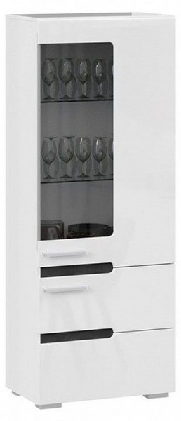 Шкаф-витрина Фьюжн ТД-260.07.27 в Асбесте - asbest.mebel24.online | фото 2